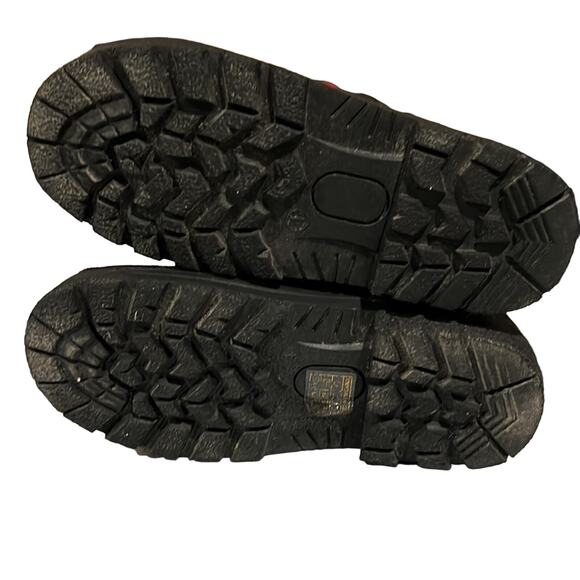 Dream Pairs Kids Kamick Insulated Winter Snow Boots Black Red Sz 4 - Picture 9 of 9